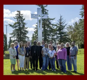 PVNC Catholic Education Centre administration, Pastor of Immaculate Conception Parish and the Bishop of Tanzania