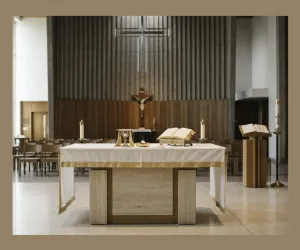 Getting ready for Mass